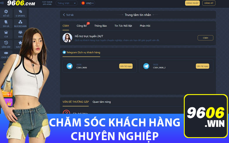 Chăm sóc khách hàng chuyên nghiệp